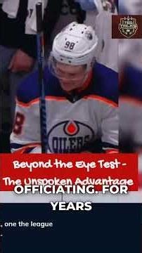 Data Proves NHL Refs Are Cheating (And It's Systematic) #nhl #referee #hockey