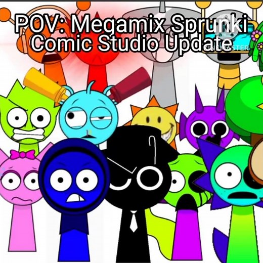 POV: Megamix Sprunki Comic Studio Update by ‪@chynamari3468‬