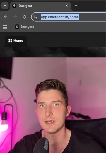 Sprawdź co potrafi Emergent! 🤩 Wejdź w link w Bio❗️
