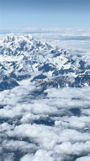 #travel #flight #Alaska #Denali #views