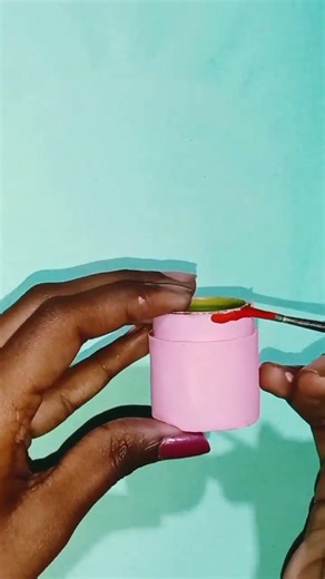 Diy flowerpot 🌸 on idex bottle