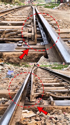 Mechanical System RailTrack Changing... #railway #sefty #reelsvideoシ #usa #railtrack #shorts