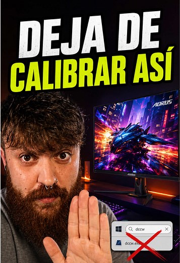 Deja de usar herramientas de la época de los dinosaurios para calibrar tu monitor. Si tienes un panel en condiciones y sigues usando dccw, estás tirando el dinero y destrozando la imagen. Descarga la app oficial de Calibración HDR de Windows y haz que esos colores revienten como deben. Tu vista y tus juegos te lo van a agradecer. ¿Tú sabías esto o eras de los que jugaba con la neblina gris? #TipsPC #OptimizacionPC #Windows #SetupGamer #MonitorOLED