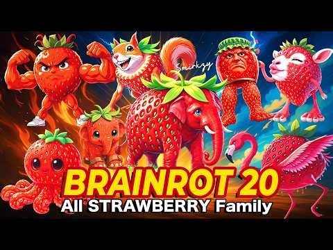 Smirkzy Studio - Brainrot Anime Opening Song 20 (Official Music Video) feat. STRAWBERRY FAMILY