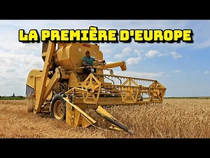 La premiere moissonneuse Européenne-CLAYSON