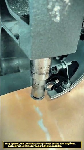 Banner Grommet Press Machine : How Vinyl Sheets Get Eyelets