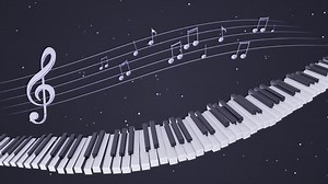 clip-1093607747-piano-keys-musical-notes-3d-animation-on