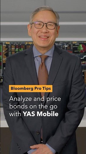 Bloomberg Pro Tips: Analyze and price bonds on the go with YAS Mobile