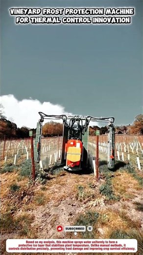 Vineyard Frost Protection Machine for Thermal Control Innovation