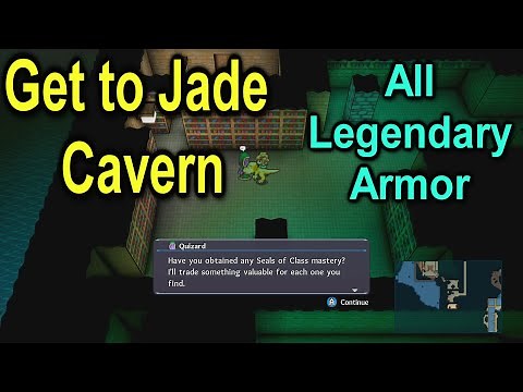 Jade Cavern and Showing All Master Class Armor | Secret NPC | Crystal Project