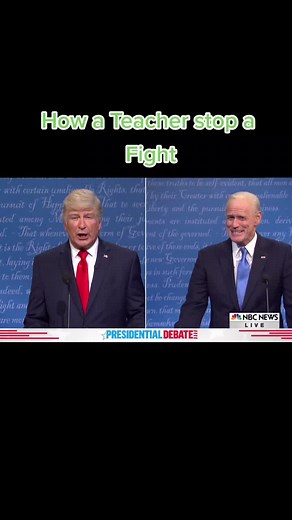 Teacher Stopping a Fight in Class Comedy Sketch