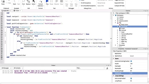 Roblox Studio | How to make a Baldis Basics Baldi NPC (With Pathfinding)