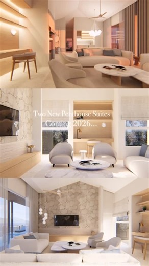 Calabash Hotel, Grenada on Instagram: "Arriving in early 2026, our two new Hillside Penthouse Suites offer generous living and bedroom space, double-sink bathrooms with walk-in showers and freestanding baths, and private patios that open to lush tropical gardens. Visit Calabashhotel.com to view our special offers and availability. #hotelrenovation #penthouse #interiordesign #grenada #luxurytravel #caribbeanescape #penthousesuite #caribbean #architecture"