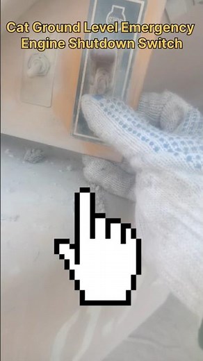 Cat Ground Level Emergency Engine Shutdown Switch