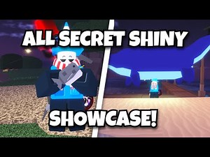 ALL SHINY SECRET FISH SHOWCASE! | Fisch