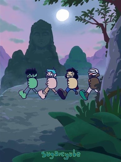 The Moon Cave fan animation #gorillaz #animation #2danimation