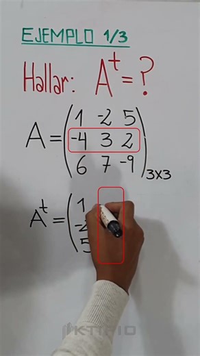 Transposed Matrix 3x3