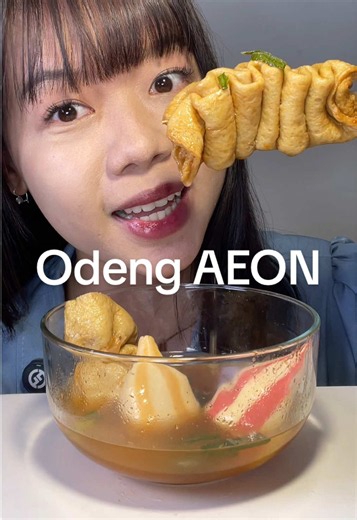 Cobain odeng aeon!! Kira kira enakan mana sama lawson? #mukbang #odeng #aeon #odengaeon