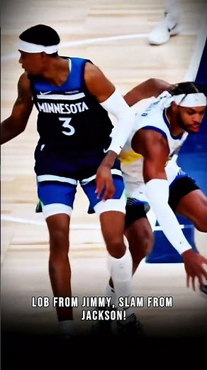 Jaden McDaniels Shuts Down the Warriors with Elite Defense! 🔒 | Game 2 Highlights#JadenMcDaniels