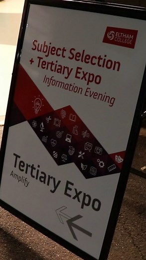 ELTHAM College on Instagram: "ELTHAM College recently held its annual Tertiary Expo, providing students with information for subject selection. College Captains Amelie and Harry share their experiences from the event. Book College Tour https://www.elthamcollege.vic.edu.au/admissions/college-tours-and-experiences"