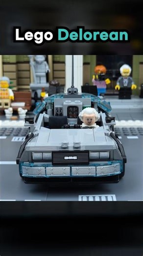 Lego Time Machine delorean from back to the future review #lego #review