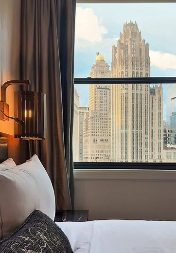 Stunning Hotel Room Views in Chicago