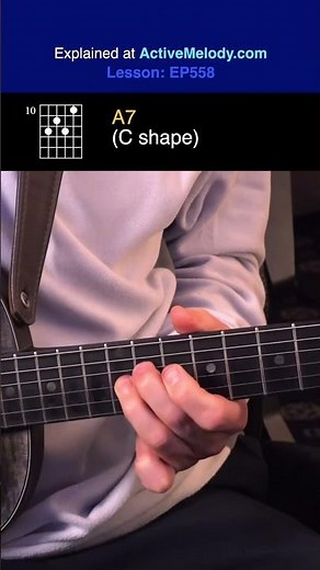 The CAGED System series: The A shape