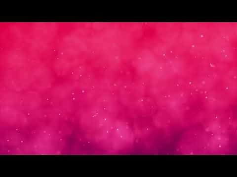 Abstract Romantic motion background in red & pink colors, particles,60 fps Motion background