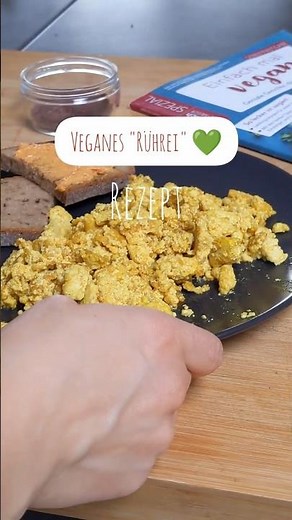 Veganes "Rührei" - geniales Rezept! 💚