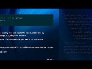 Creating Unique File Names in Python: A Simple Solution to the File Not Incrementing Problem