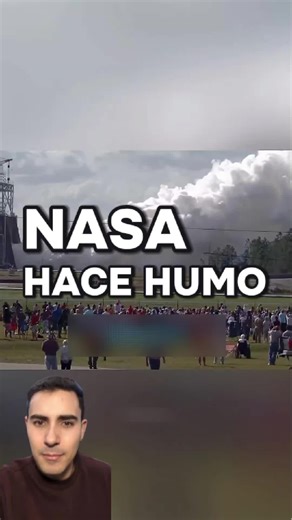 ¿Qué es la nube blanca de un cohete?