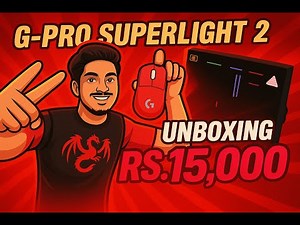 Logitech G Pro X Superlight 2 Unboxing🤩|BEST GAMING MOUSE EVER?