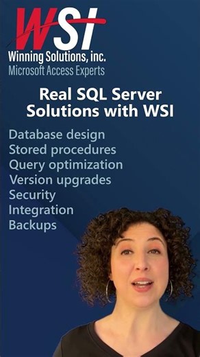 Real SQL Server Solutions with WSI