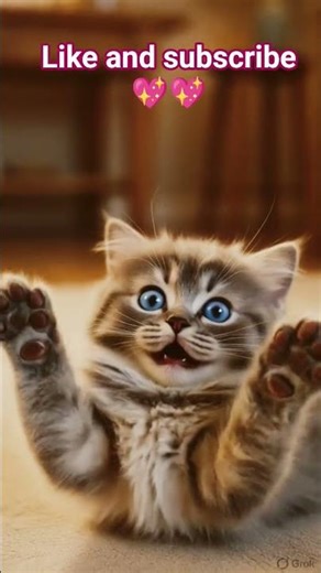 Adorable Cat Playing Alone | Cute & Relaxing Kitty Moments #cute #adorably