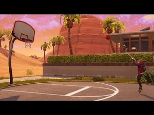 Fortnite Battle Royale - Score a basket on different hoops - All 10 Locations (Week 2 Season 5)