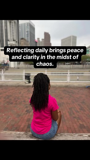Type “Reflection” and Share ↗️ this with someone who needs to take a moment to reflect and find PEACE. Reflecting daily is a source of peace and renewal. It’s in these moments of introspection that we recharge our spirit and find clarity in the midst of life’s chaos. #peaceoverproblems #peace #healingjourney #triumphovertrauma #selfcare #healing #reflection #peacefulmoments #takeabreak #pause #silence