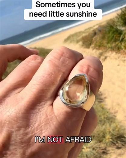 2.1K views | Wearing my citrine ring always reminds me that joy is a choice and sparkle helps. | Desiderate | Facebook