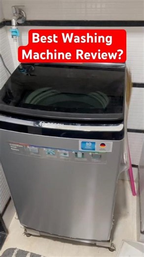 BOSCH 7 kg Fully Automatic Top Load Washing Machine Review