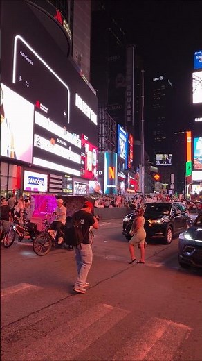 Night Walk in Times Square NYC🗽🇺🇸 | 4K NYC Walk #NYCvibes #timessquare #nyc #manhattan #4kvideo