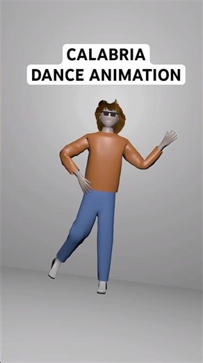 CALABRIA DANCE ANIMATION SONG #shorts #dance #animation