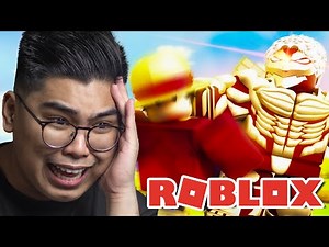 Anime Dimension #01 - ROBLOX - LUFFY vs ARMORED TITAN