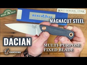 Benchmade | Dacian Fixed Blade Knife | Great All-Purpose Fixed Blade