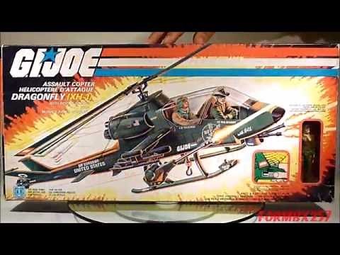 1983 Dragonfly XH-1 & Wild Bill G.I. Joe review