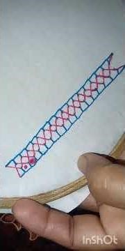 🌸 Fancy Work for Beginners hand embroidery design #shorts #trending #viral