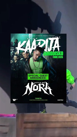Мы в шоке!!! Käärijä & Little Sis Nora | EURODISKO TOUR 2026