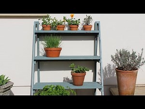 DIY Plant Ladder