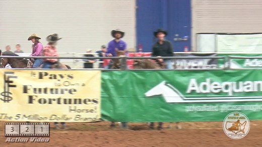 On her birthday, Leslie Willis becomes the first person in Barrel Futurities of America history to win the SuperStakes Slot Race three times, adding her third title in breathtaking fashion with a 15.370, worth $100,000 for 3-year-old gelding Im Gunnin For Ya's (Furyofthewind x Senorita Seis x Tres Seis) first competitive run of his life. Thanks to our friends at 3-2-1 Action Video for the footage, and follow along for more updates from Barrel Horse News magazine here: https://bhnmag.co/30sY2kQ |