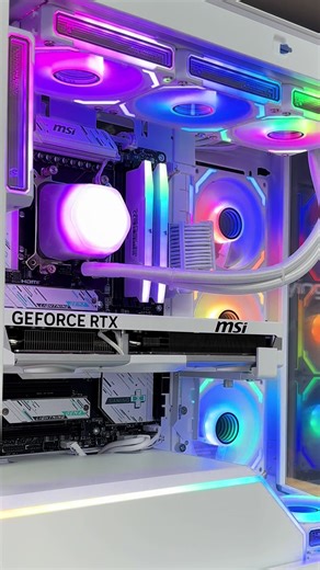 First time having this model 5070 Ti. Very interesting with the magnetic panel 🤔 - #pcgaming #gaming #game