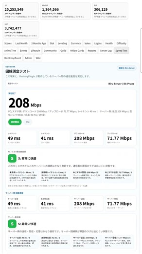 【Minecraft】マイクラサーバーのプラグインにWeb回線速度のテスト(詳細版)を作成