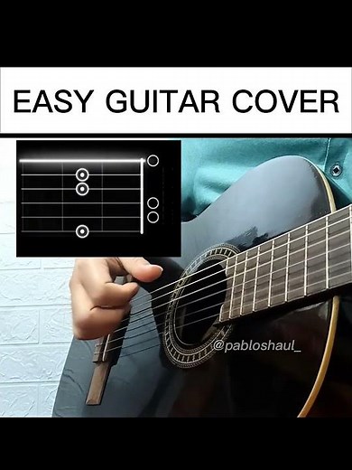 Easy Fingerstyle Guitar Cover (Tutorial) #guitartutorial#cover #music#guitar